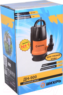 Дренажный насос Вихрь ДН-900