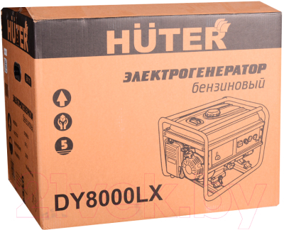 Бензиновый генератор Huter DY8000LX