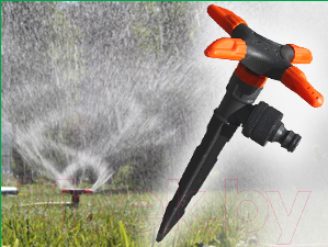 Дождеватель Цикл Жук 4-х лепестковый под коннектор