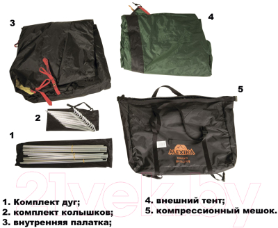 Палатка Alexika Karok 2 / 9135.2101