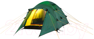 Палатка Alexika Nakra 3 / 9124.3101 (зеленый) - фото