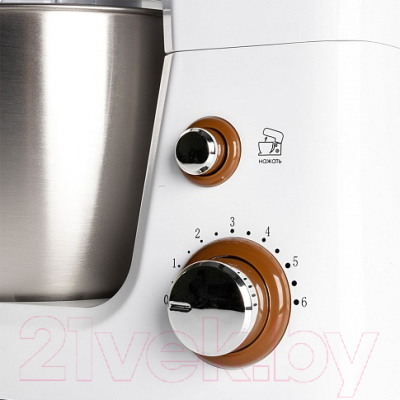 Миксер стационарный Endever Sigma-26 (белый/коричневый)
