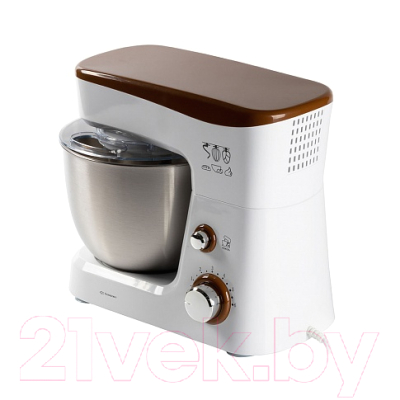 Миксер стационарный Endever Sigma-26 (белый/коричневый)