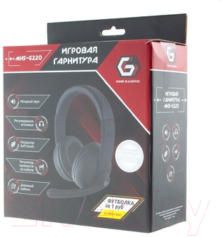 Наушники-гарнитура Gembird MHS-G220