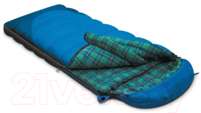 Спальный мешок Alexika Tundra Plus левый / 9257.01052 (синий) - фото