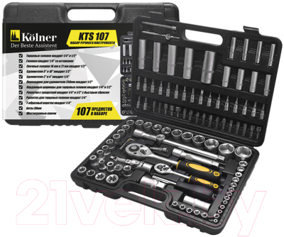 Универсальный набор инструментов Kolner KTS107