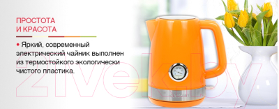 Электрочайник Oursson EK1716P/OR