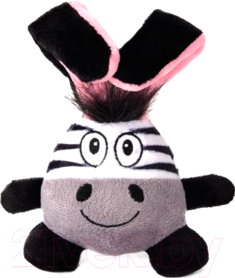 Игрушка для собак Triol Зебра-ушастик / 12141136 - фото