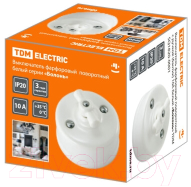 Выключатель TDM Болонь SQ1820-0001