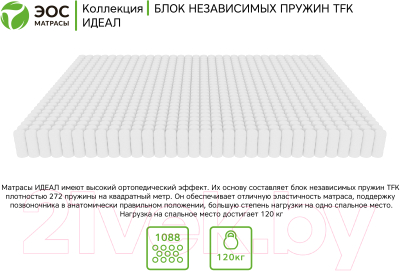 Матрас EOS Идеал 3 110x186