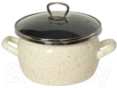 Кастрюля Сантэкс Гранит цветной 1-2450111 - фото