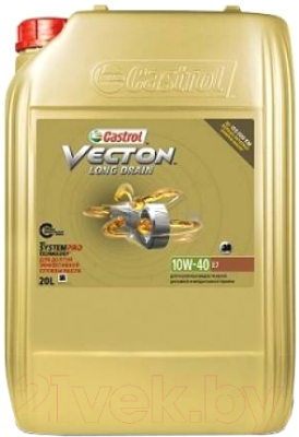 Моторное масло Castrol Vecton Long Drain 10W40 E7 / 15B353 - фото