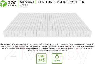 Матрас EOS Идеал 6а 110x186