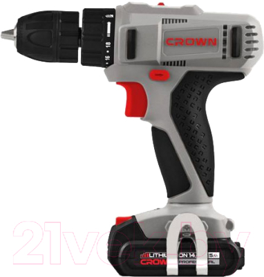 Аккумуляторная дрель-шуруповерт CROWN CT21055L-1.5S - фото