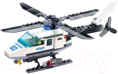 Конструктор Bondibon Полицейский патруль. Вертолет / ВВ3641