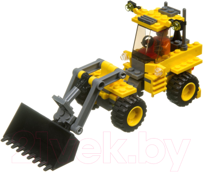 Конструктор Bondibon Стройка. Экскаватор / ВВ3647