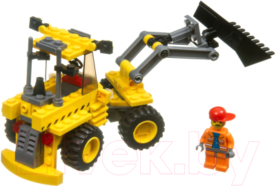 Конструктор Bondibon Стройка. Экскаватор / ВВ3647