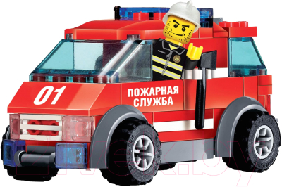 Конструктор Bondibon Пожарная Служба. Машина / ВВ3659