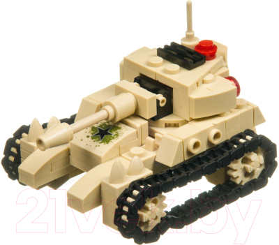 Конструктор Bondibon Военный десант. Танк / ВВ3669