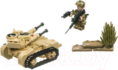 Конструктор Bondibon Военный десант. Танк / ВВ3670