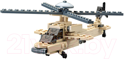Конструктор Bondibon Военный десант. Вертолет / ВВ3671