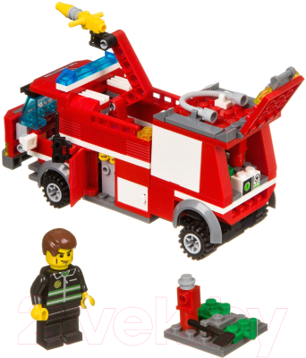 Конструктор Bondibon Пожарная служба. Пожарная машина / ВВ4049