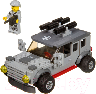 Конструктор Bondibon Военный десант. Машина / ВВ4052