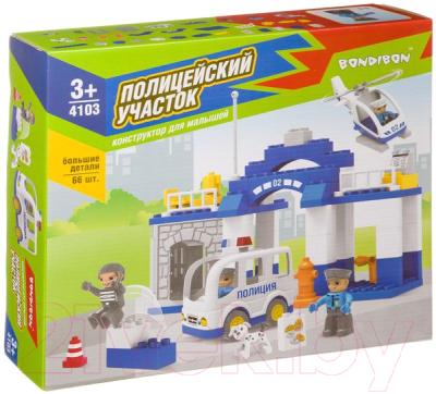 Конструктор Bondibon Полицейский участок / ВВ4103 - фото