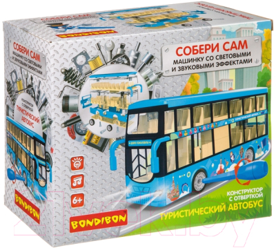 Конструктор Bondibon Туристический автобус / ВВ4172 - фото