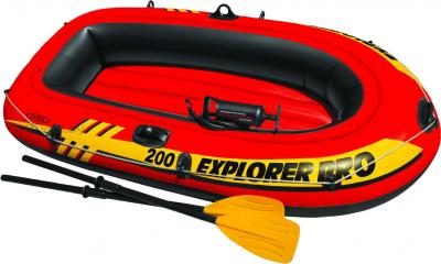 Надувная лодка Intex Explorer 200 Set / 58357NP - фото