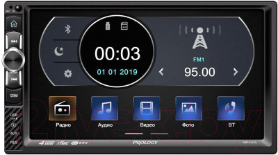 Бездисковая автомагнитола Prology MPV-310 - фото