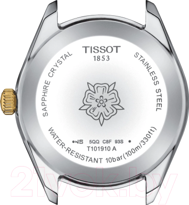 Часы наручные женские Tissot T101.910.22.111.00
