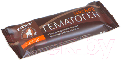 Лакомство для собак TiTBiT Classic гематоген мясной / 005873
