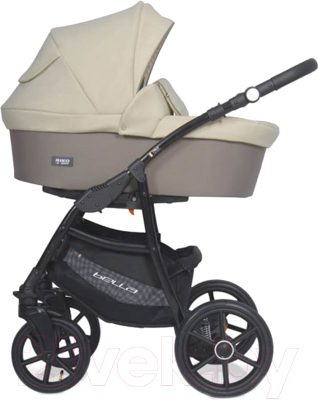 Детская универсальная коляска Riko Basic Bella 3 в 1 (06/бежевый) - фото