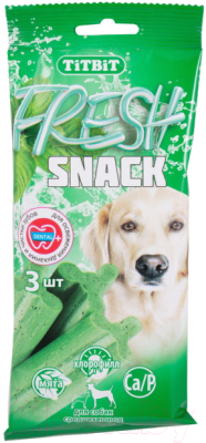 Лакомство для собак TiTBiT Снек Fresh для средних собак - фото