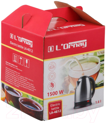 Электрочайник L'Ornay LA-4612