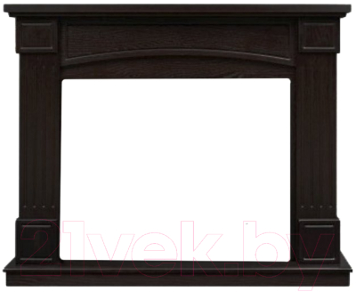 Портал для камина Смолком Boston V26-3D (венге/шпон красное дерево) - фото