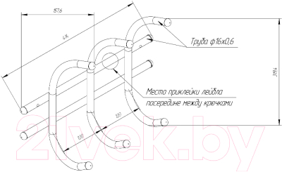 Вешалка для одежды Sheffilton SHT-WH8