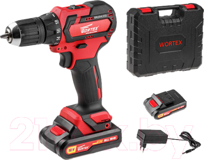 Аккумуляторная дрель-шуруповерт Wortex BD 1815 DLi