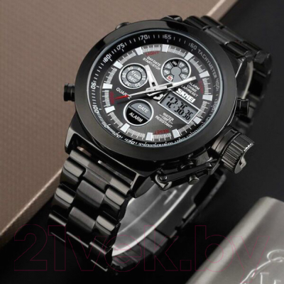 Часы наручные мужские Skmei 1515-3 (черный)