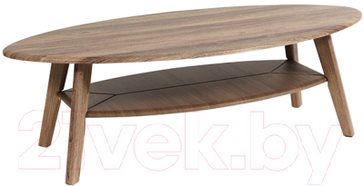 Журнальный столик Калифорния мебель Серфинг (грецкий орех/акация) - фото
