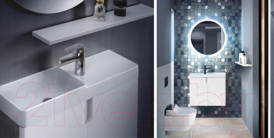 Тумба под умывальник Belux Кадис Н 70 (1, белый)