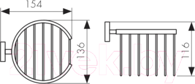 Держатель для освежителя воздуха Kaiser KH-2312