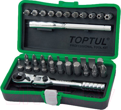 Набор бит Toptul GADW3401 - фото