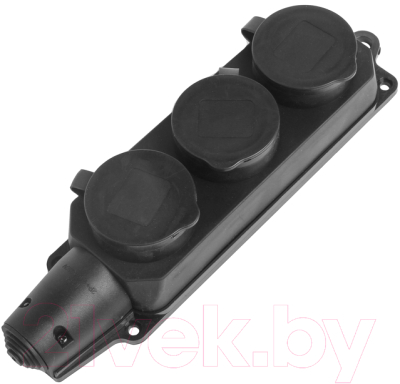 Розетка КС Турига 230В 2P+PE 16A IP44 / 74809 - фото