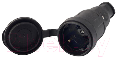 Розетка КС Турига 230В 2P+PE 16A IP44 / 74812 - фото