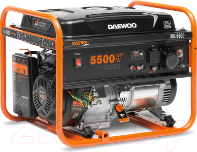 Бензиновый генератор Daewoo Power GDA 6500 - фото