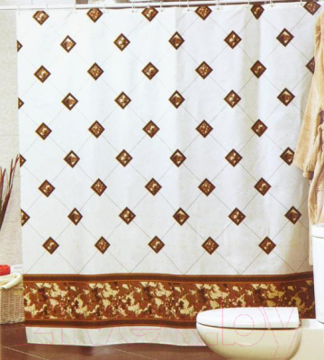 Шторка-занавеска для ванны Miranda Bezeme Beige