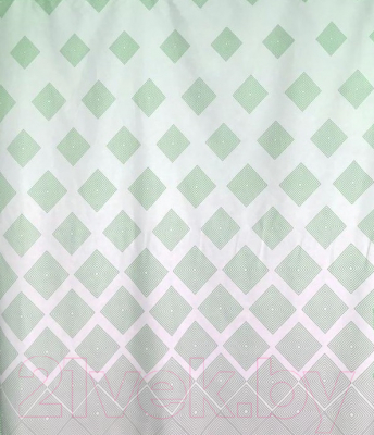 Шторка-занавеска для ванны Miranda Ibiza Green - фото