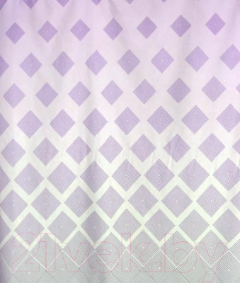 Шторка-занавеска для ванны Miranda Ibiza Lila - фото